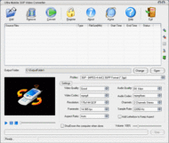 Ultra Mobile 3GP Video Converter screenshot